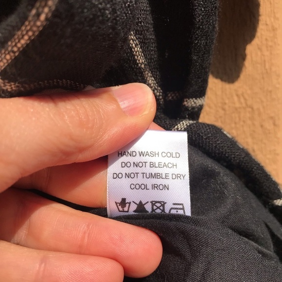 Lovers+Friends Chateau Romper in Black&White Check - Picture 11 of 12